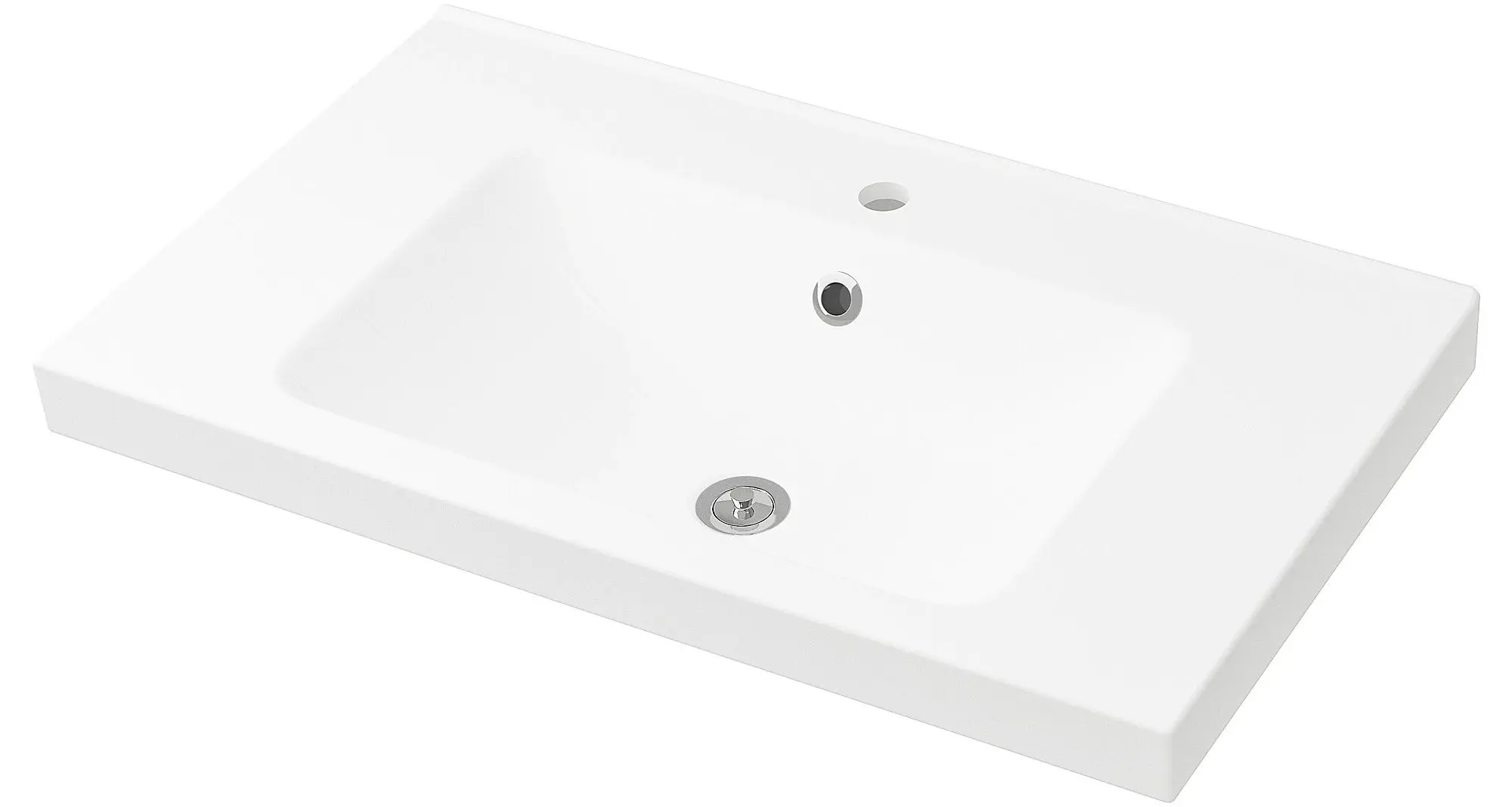 Шкаф под умывальник Ikea Godmorgon/Odensvik 2 ящика/смеситель Dalskär 83x49x64 (Гилбурен/Темно-серый) - 2