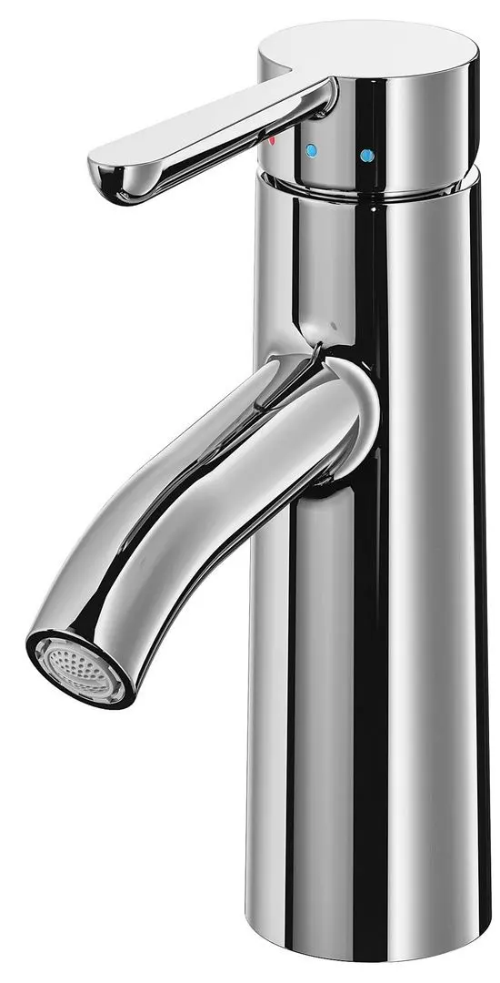 Шкаф под умывальник Ikea Godmorgon/Odensvik 2 ящика/смеситель Dalskär 83x49x64 (Глянцевый Белый) - 3