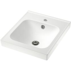 Шкаф под умывальник Ikea Godmorgon/Odensvik 2 ящика/смеситель Pilkån 43x49x64 (Под Беленый Дуб) Thumb