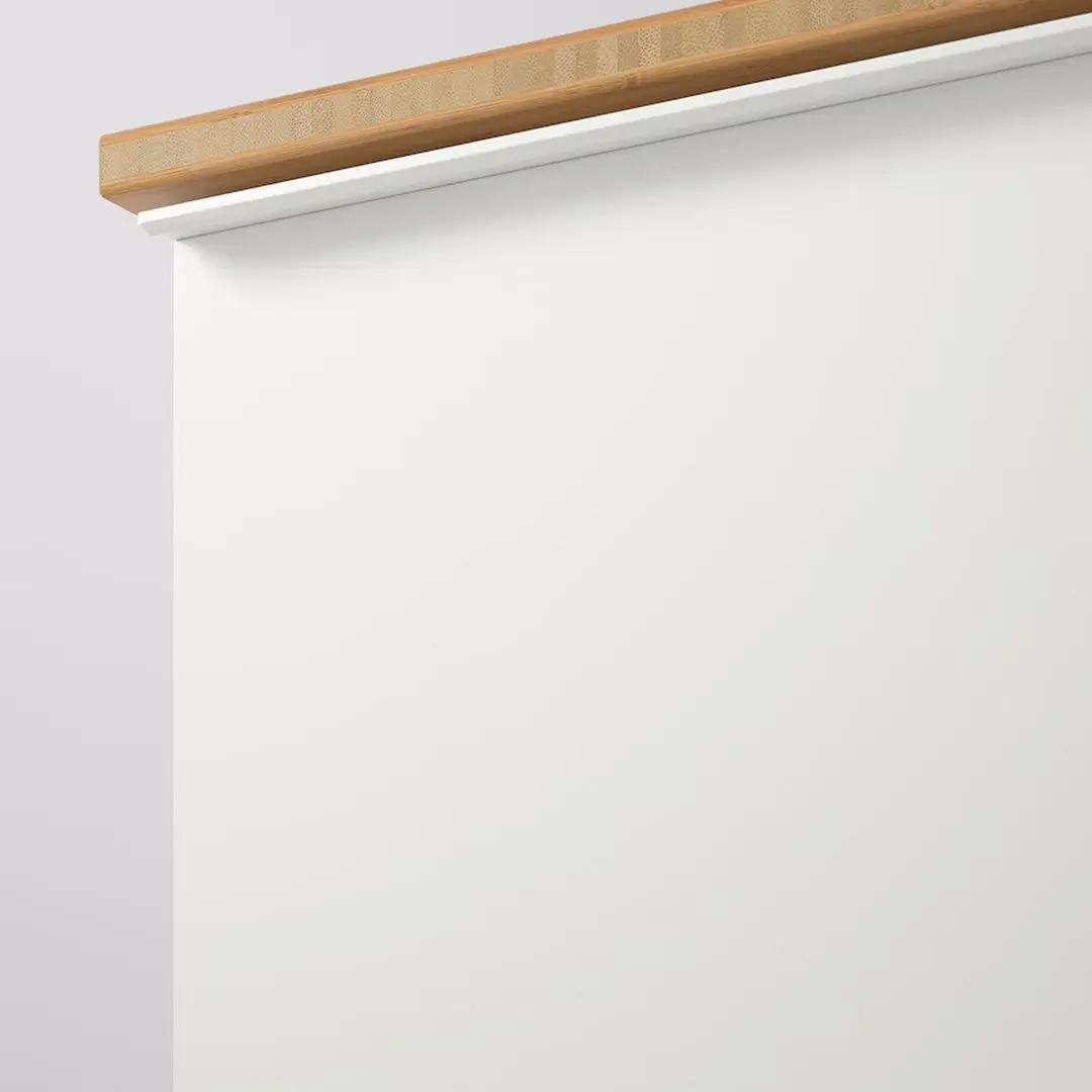 Шкаф под умывальник Ikea Godmorgon/Tolken 4 ящика 102x49x60 (Глянцевый Белый/Бамбук) - 5