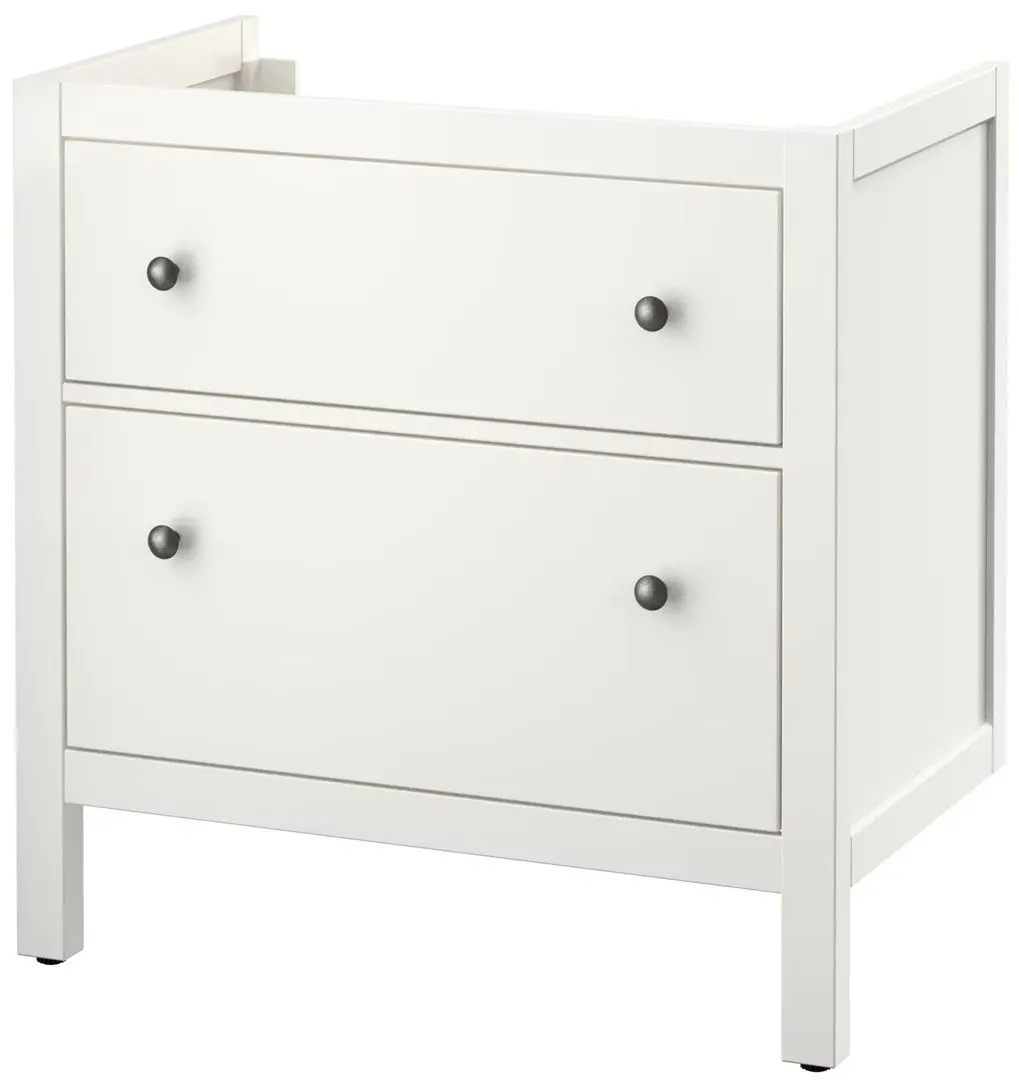 Шкаф под умывальник Ikea Hemnes 2 ящика 80x47x83 (Белый)