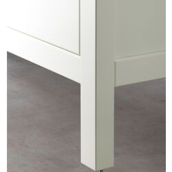 Шкаф под умывальник Ikea Hemnes/Odensvik 2 ящика/1 чаша/смеситель Runskär 103x49x89 (Белый) Thumb