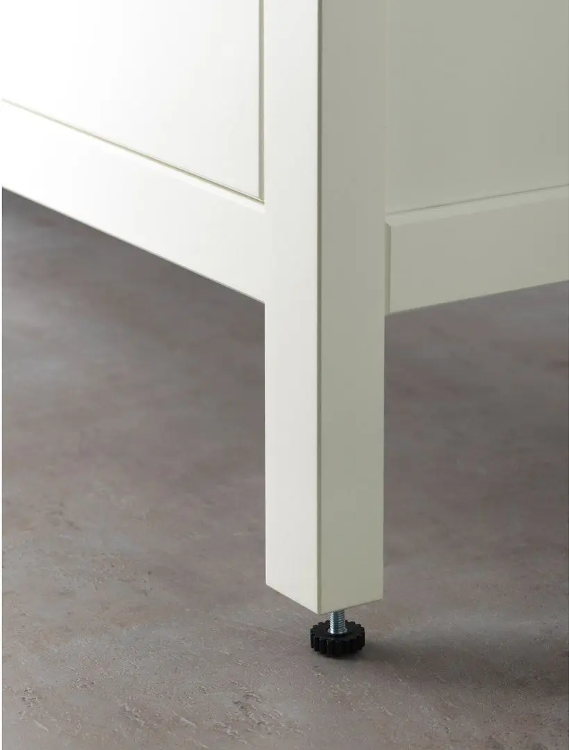 Шкаф под умывальник Ikea Hemnes/Odensvik 2 ящика/2 чаши/смеситель Runskär 103x49x89 (Белый) - 5