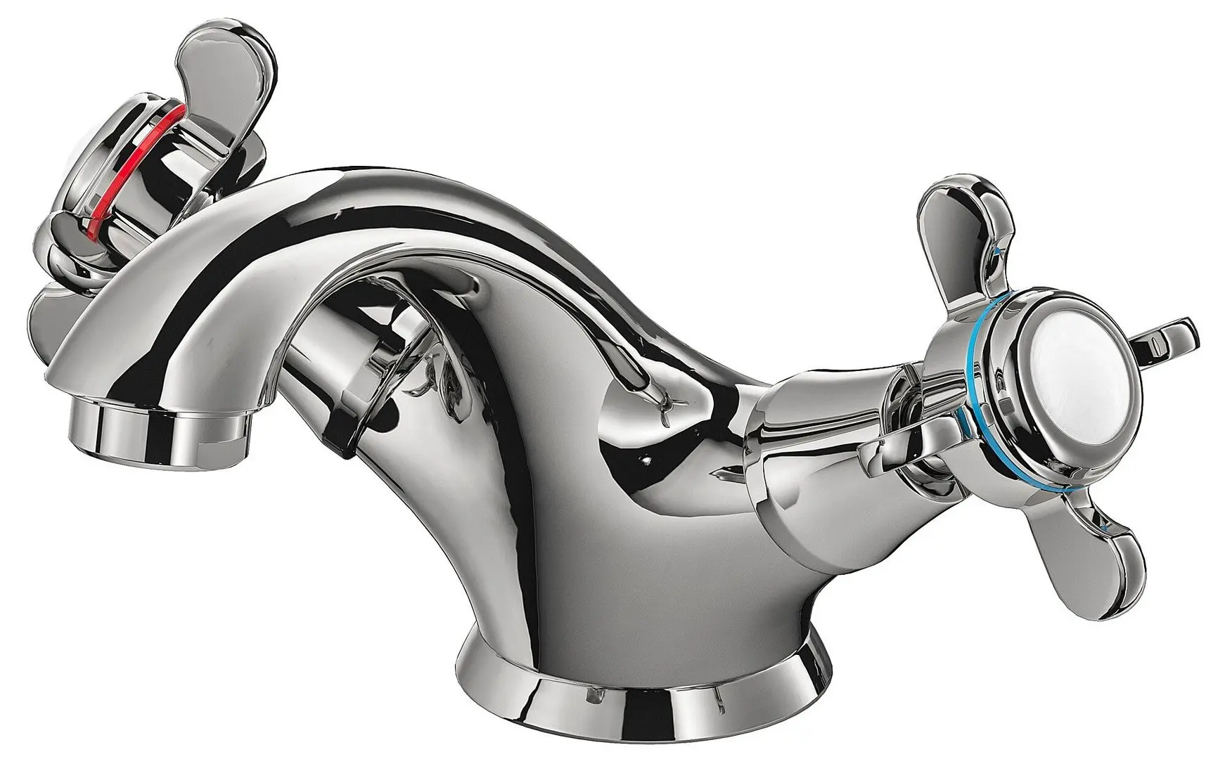 Шкаф под умывальник Ikea Hemnes/Odensvik 2 ящика/смеситель Runskär 83x49x89 (Белый) - 3