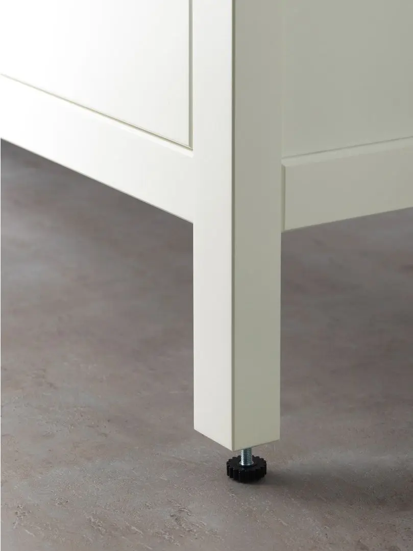 Шкаф под умывальник Ikea Hemnes/Odensvik 2 ящика/смеситель Runskär 83x49x89 (Белый) - 4