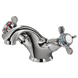 Шкаф под умывальник Ikea Hemnes/Rattviken 2 ящика/смеситель Runskär 102x49x89 (Белый) Thumb