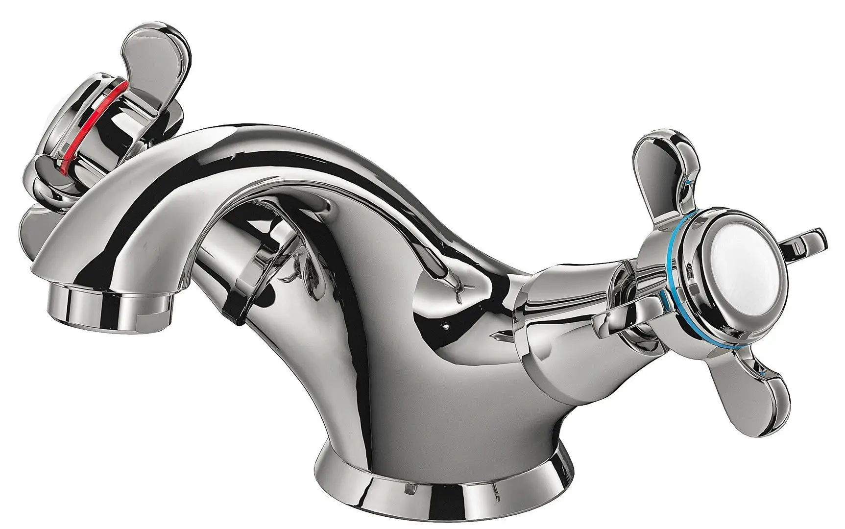 Шкаф под умывальник Ikea Hemnes/Rattviken 2 ящика/смеситель Runskär 62x49x89 (Белый) - 3