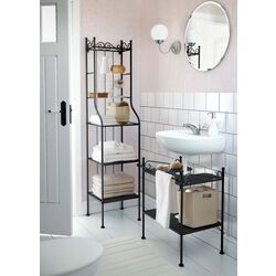 Шкаф под умывальник Ikea Ronnskar (Черный) Thumb