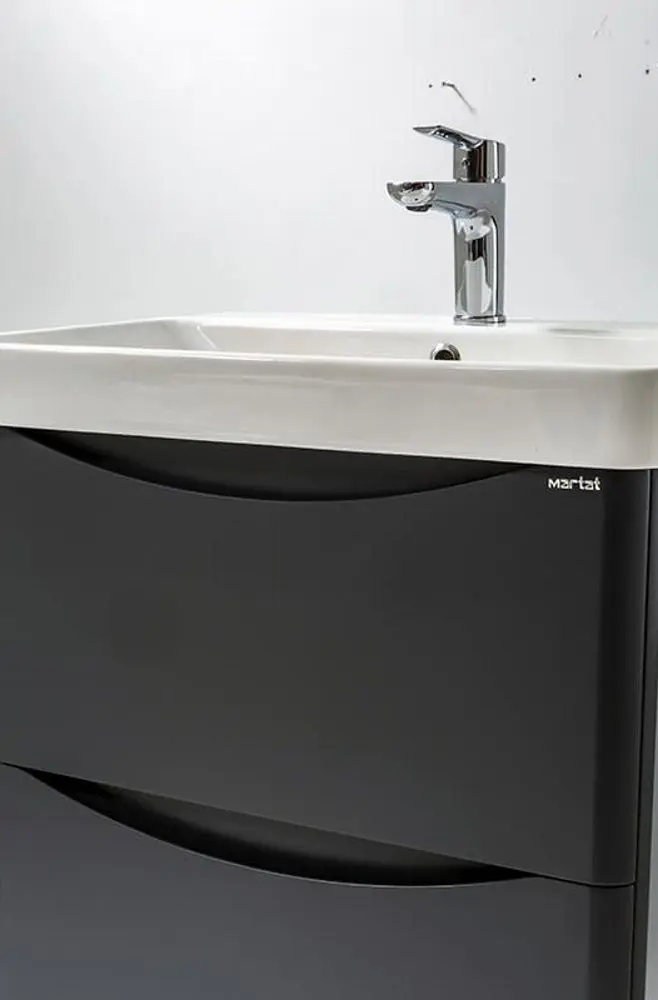 Dulap sub lavoar Martat Zen 80 (Anthracite)