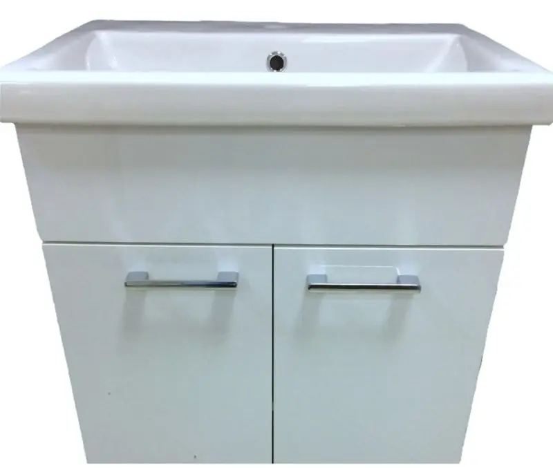 Set dulap cu lavoar Bergamo 70 (White)