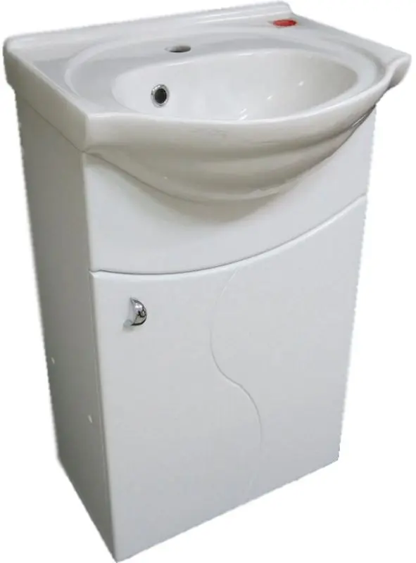 Набор тумбы с раковиной S-Line 45 (White)