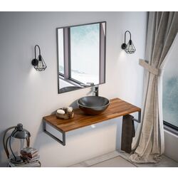 Set raft cu lavoar Orka Kestel 95 (Oak) Thumb