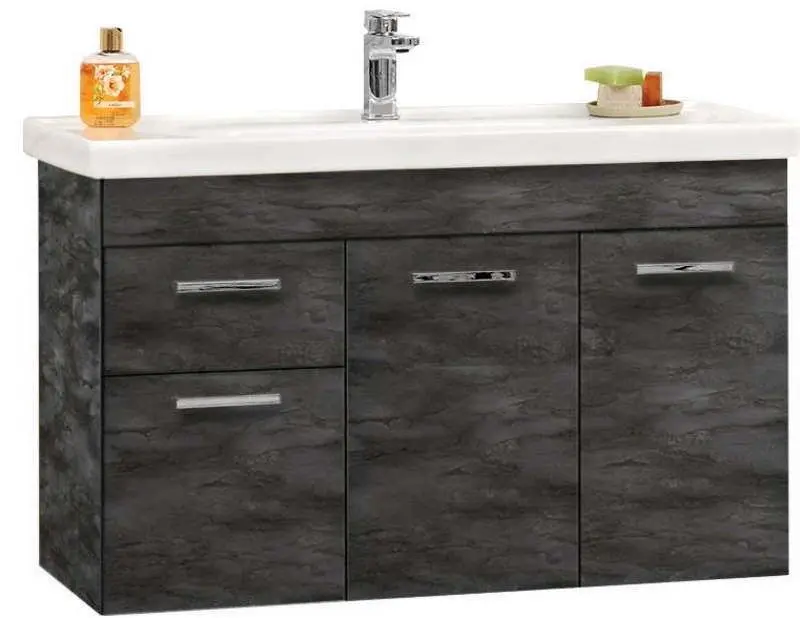 Set dulap cu lavoar Orka Enez 100 (Irony)