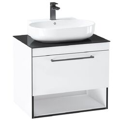 Set dulap cu lavoar Orka Knidos 90 (White)