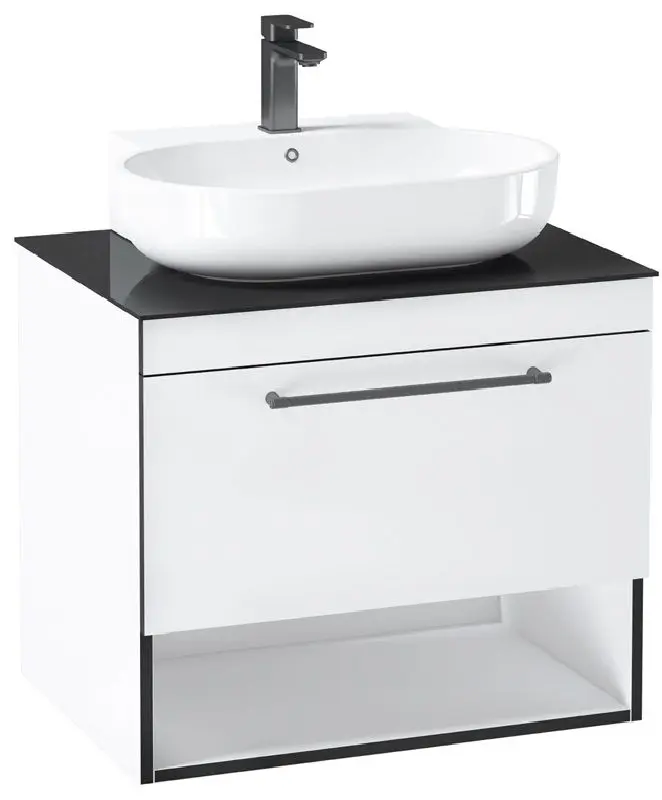 Set dulap cu lavoar Orka Knidos 90 (White)