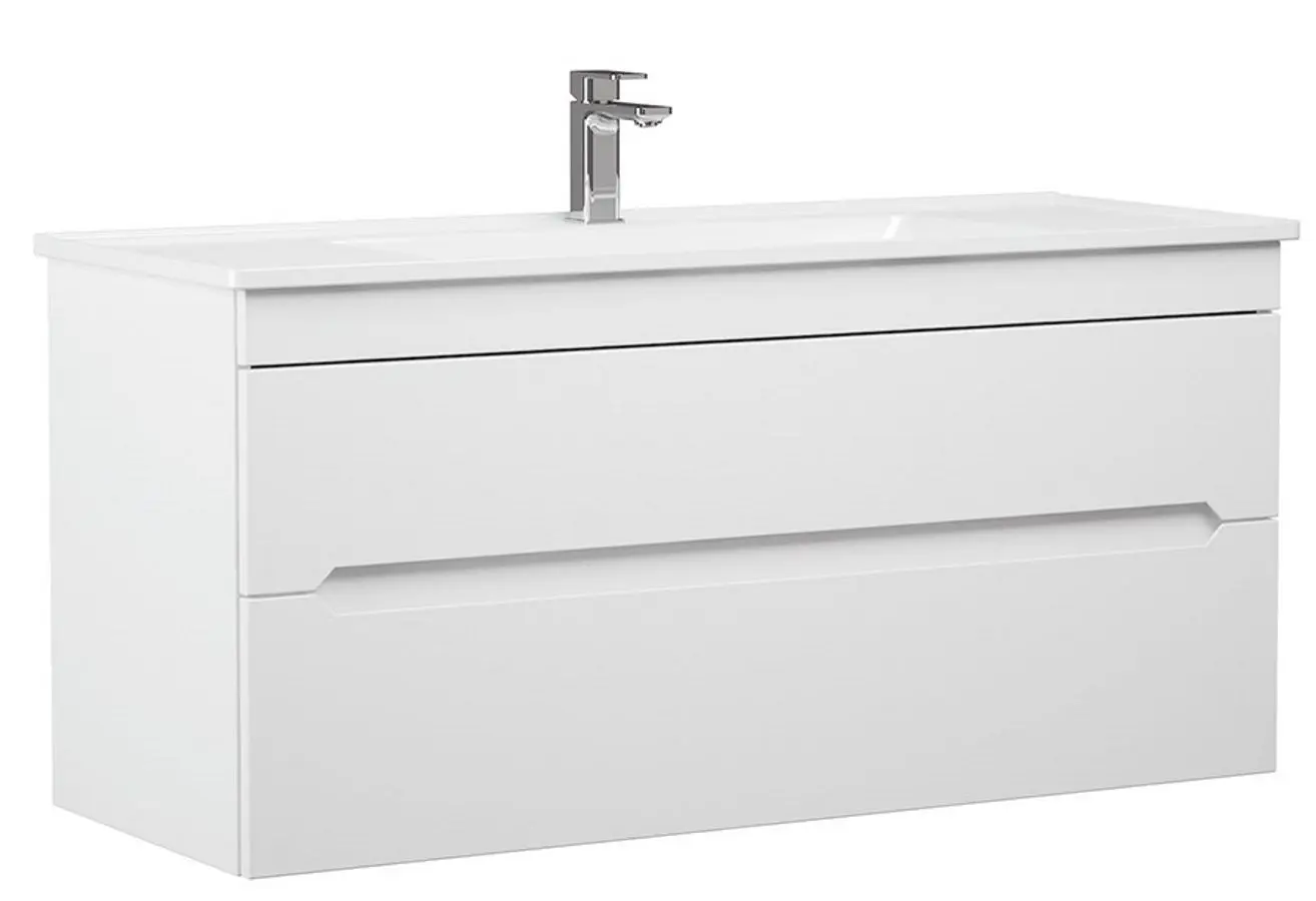 Set dulap cu lavoar Orka Varna 100 (White Matt)