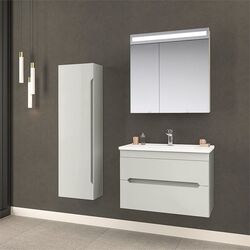 Набор тумбы с раковиной Orka Varna 80 (White/Matt) Thumb