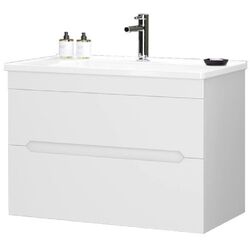 Набор тумбы с раковиной Orka Varna 80 (White/Matt)