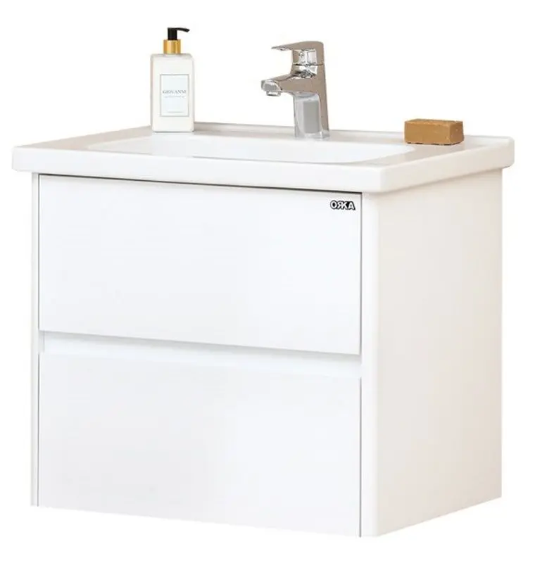 Dulap sub lavoar Orka Duden 60 (Odeon White)