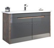 Dulap sub lavoar Orka Lago 100 (Coffee Stone/Anthracite)