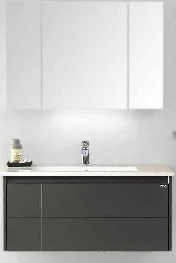 Dulap sub lavoar Orka Likya 100 (Anthracite)