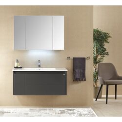 Dulap sub lavoar Orka Likya 60 (Antracite Mat) Thumb