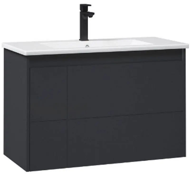 Dulap sub lavoar Orka Likya 60 (Antracite Mat)