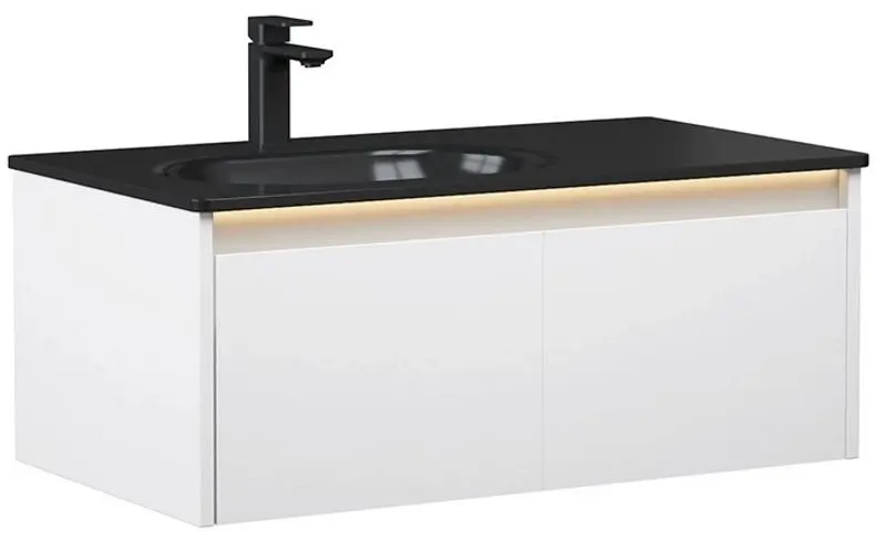 Шкаф под умывальник Orka Lisbon 110 (Matte Cashmere)