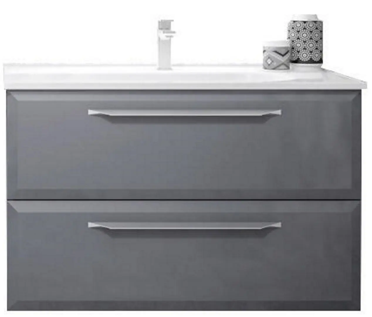 Dulap sub lavoar Orka Nuvola 100 (Grey)