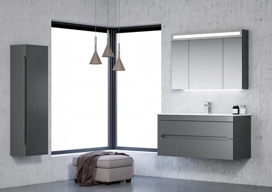 Dulap sub lavoar Orka Varna 120 (Anthracite)