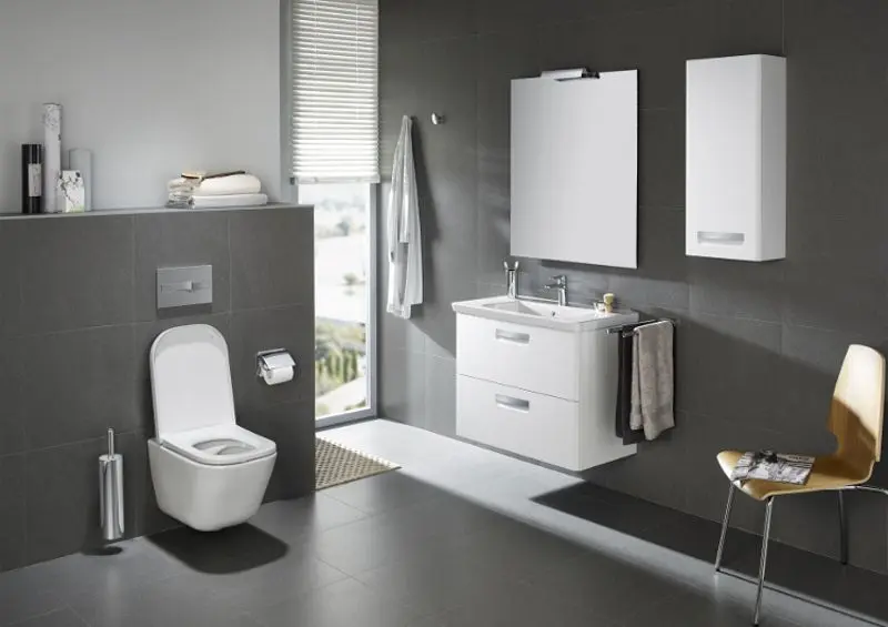 Набор тумбы с раковиной Roca Gap 80 (White) - 2