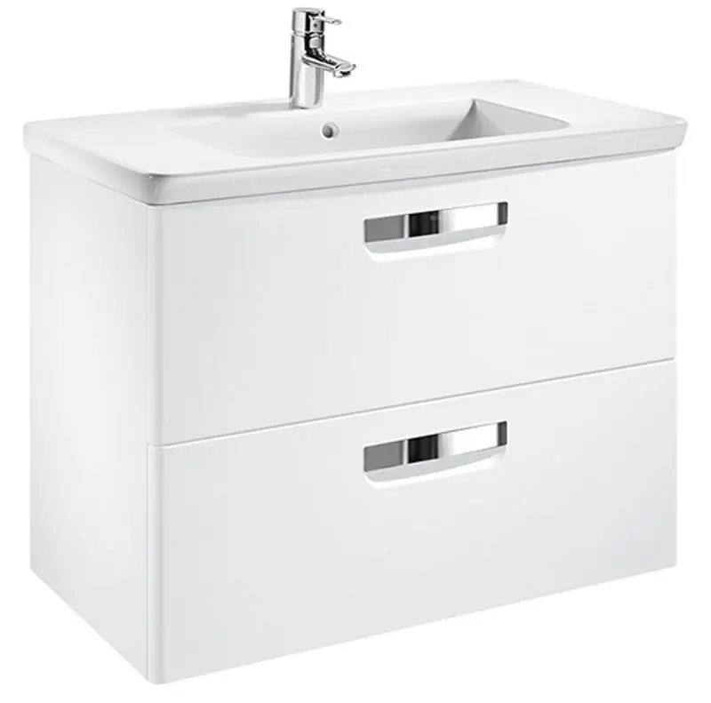 Набор тумбы с раковиной Roca Gap 80 (White)