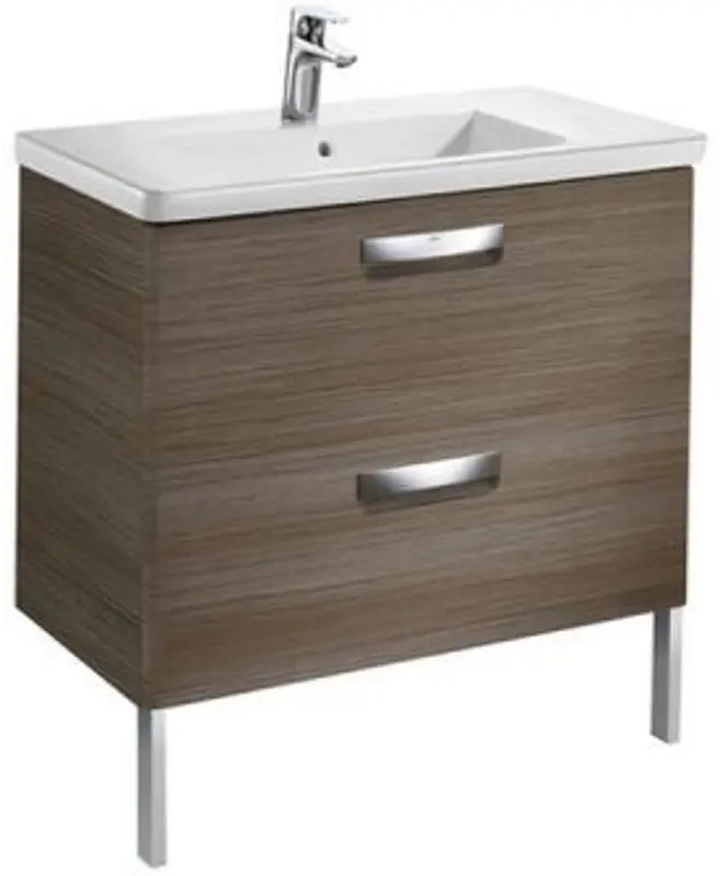 Набор тумбы с раковиной Roca Gap 851468456 (Teak)