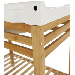 Set etajera cu lavoar Tempo Kondela Selene Typ 6 (Natural/White) Thumb