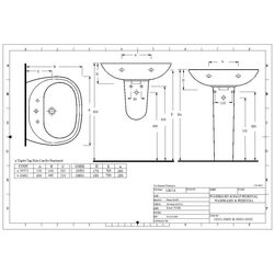 Умывальник Ege Vitrifiye Likya 55 (White) Thumb