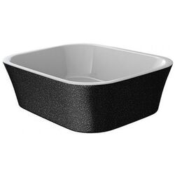 Умывальник Besco Assos B&W #UMD-A-NBNW 40x50x15 (Black/White)