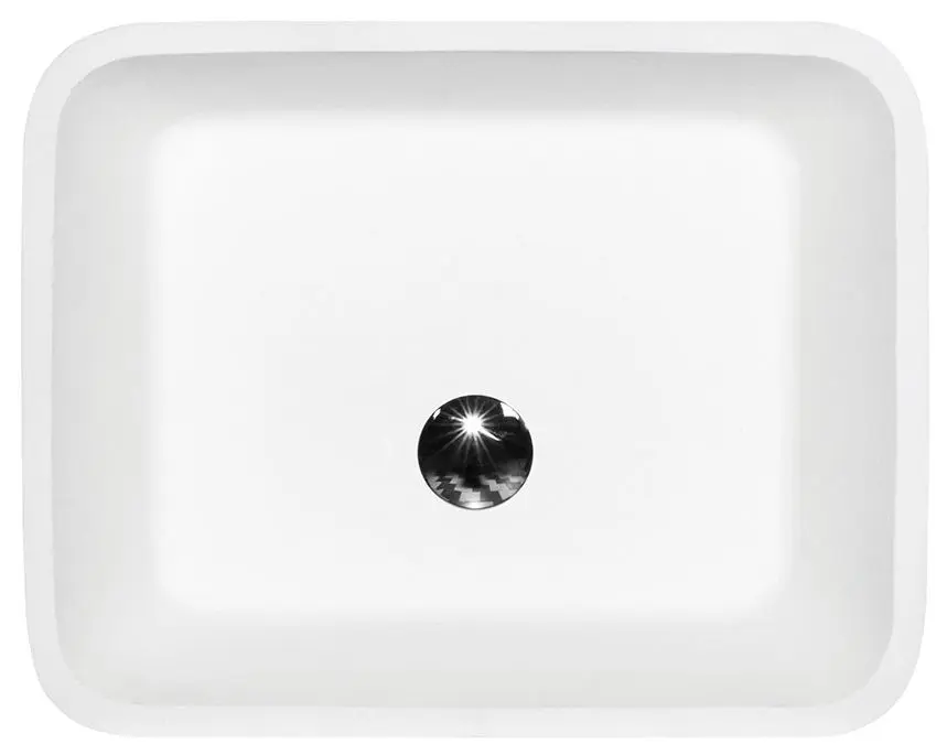 Умывальник Besco Assos B&W #UMD-A-WOBW 40x50x85 (Black/White) - 3