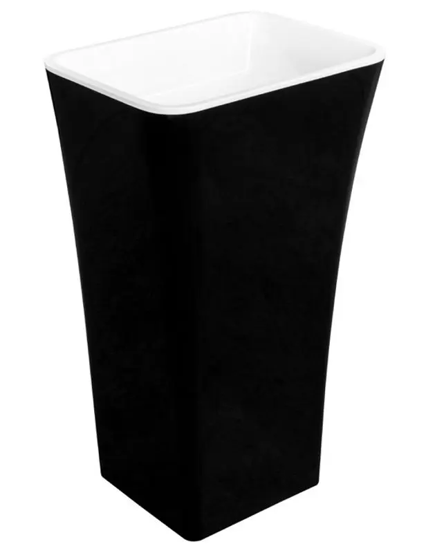 Умывальник Besco Assos B&W #UMD-A-WOBW 40x50x85 (Black/White)