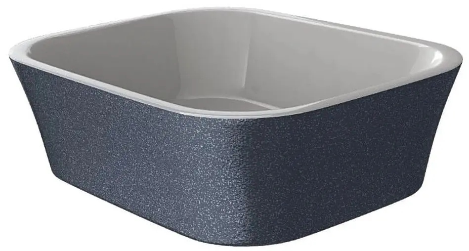 Умывальник Besco Assos Glam 40 UMD-A-NBG (Graphite/White)