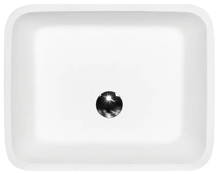 Умывальник Besco Assos Glam UMD-A-WOS 40x50x85 (Silver) - 2