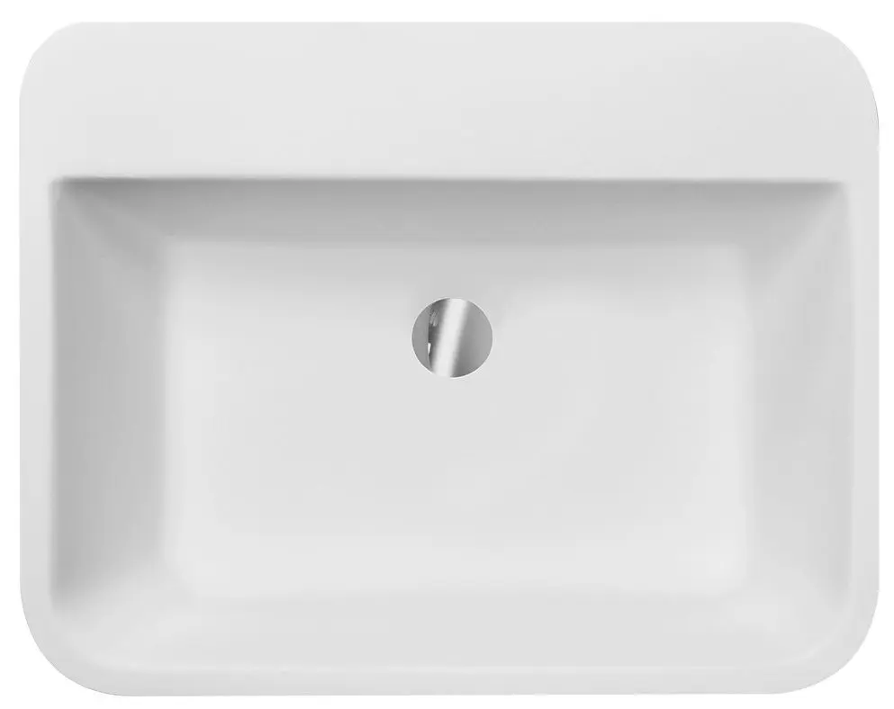 Умывальник Besco Assos S-Line B&W UMD-AP-NBNW 40x50x15 (Black/White) - 2