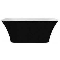 Умывальник Besco Assos S-Line B&W #UMD-AP-NBNW 40x50x15 (Black/White)