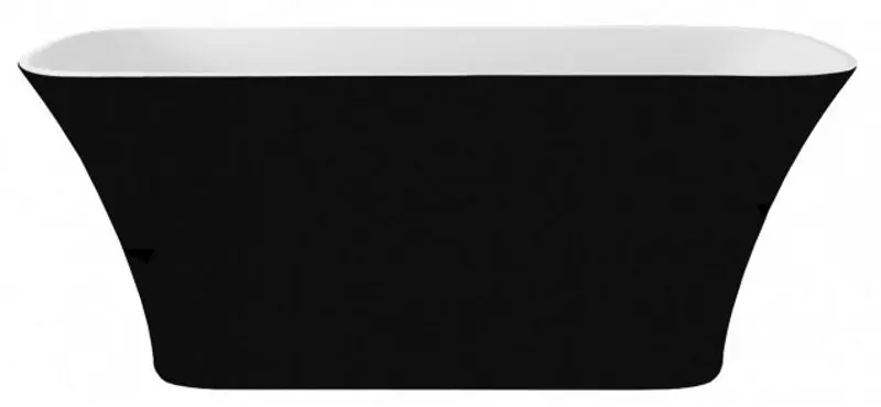 Умывальник Besco Assos S-Line B&W UMD-AP-NBNW 40x50x15 (Black/White)