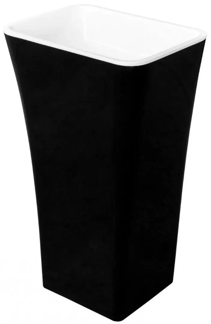 Умывальник Besco Assos S-Line B&W #UMD-AP-WOBW 40x50x85 (Black/White)