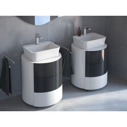 Умывальник Besco Assos S-Line #UMD-AP-NB 40x50x15 (White) Thumb