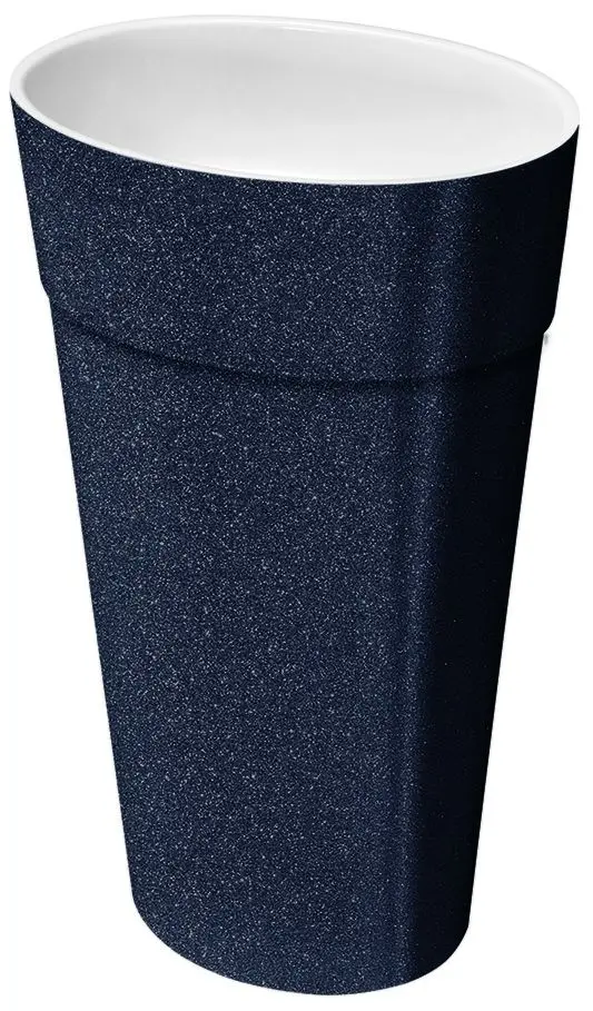 Умывальник Besco Uniqa Glam 32x46x84 (Graphite/White/White Gloss)