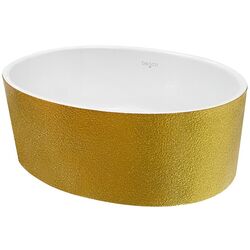 Умывальник Besco Uniqa Glam UMD-U-NGZ 32x46x17 (Gold)