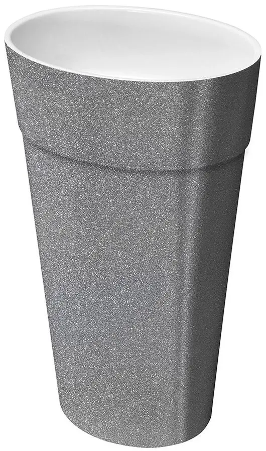 Умывальник Besco Uniqa Glam #UMD-U-WGS 32x46x84 (Silver)