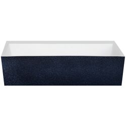 Умывальник Besco Vera Glam 40x50x15 (Graphite/White)