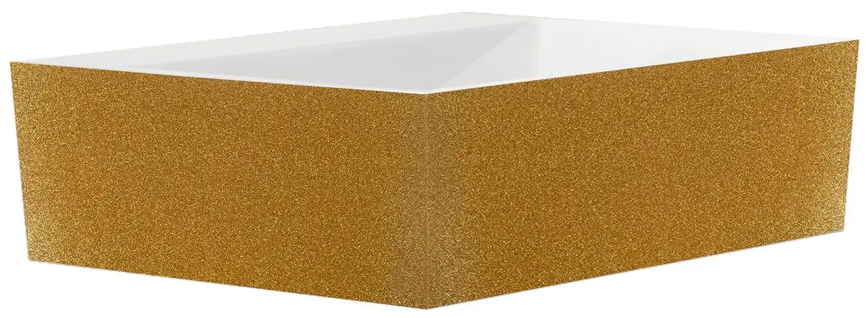Умывальник Besco Vera Glam UMD-V-NBZ 40x50x15 (Gold)